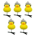 thumbnail image 1 of Imitation Hair Clip Lovely Duckling with Rose Sunglasses Side Clip for Girl Yellow Hair Clip Realistic, 1 of 6