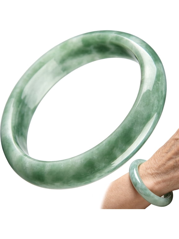Imitation Jade Bangle for Women Mother's Day Grandma Birthday Gift