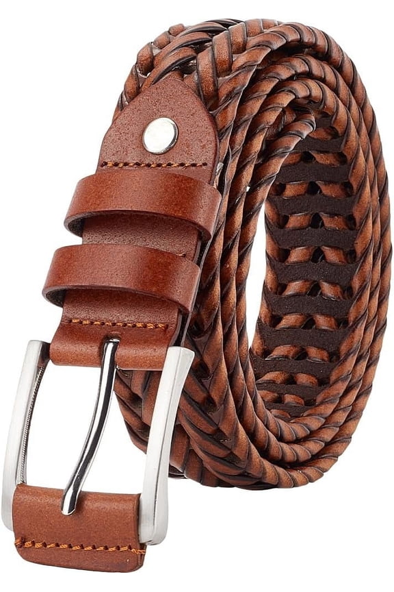 Imitation Leather Chain Belts with Alloy Clasps Peru 44-7/8 inch(114cm)