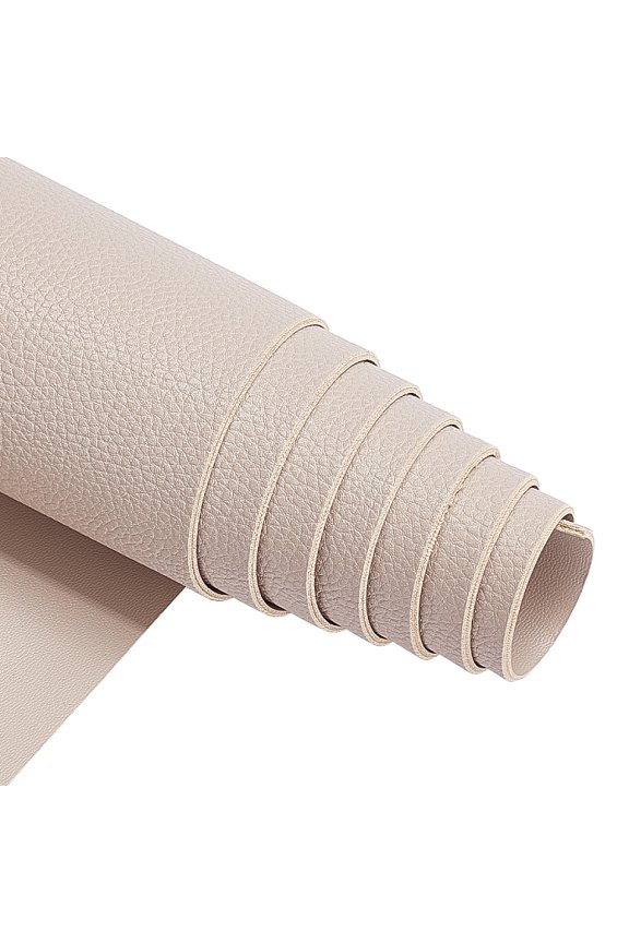 Imitation Leather Fabric for Garment Accessories Gray 135x30x0.12cm for DIY