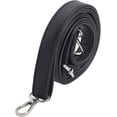 thumbnail image 1 of Imitation Leather Purse Strap Replacement Black Leather Handbag Replacement Handles Adjustable Crossbody Shoulder Strap Extenders with Clasps 73~129cm Long for DIY Bags Making Accessories Gray, 1 of 9