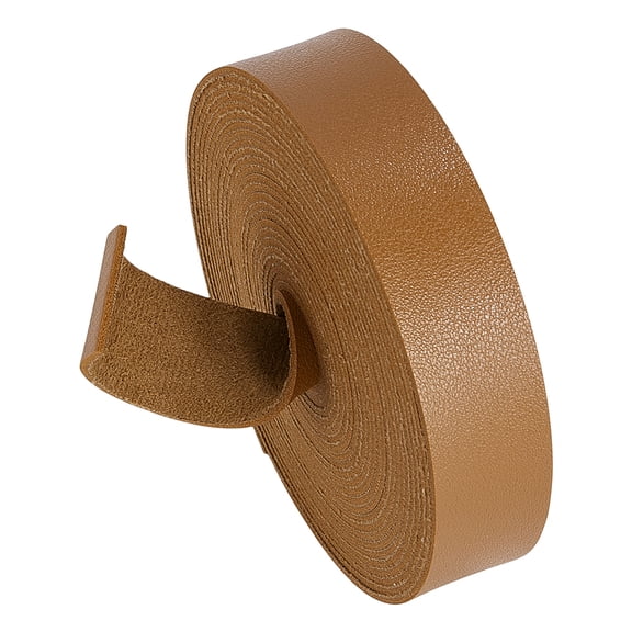 Imitation Leather Ribbon Camel 25x1.6mm DIY