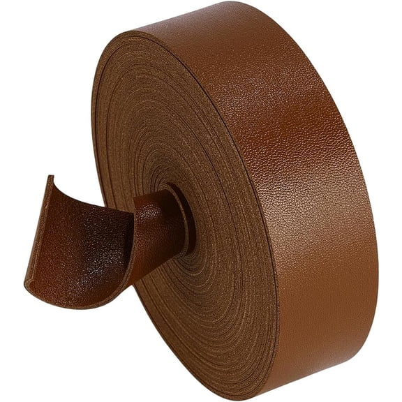 Imitation Leather Ribbon Saddle Brown 30x1.6mm for DIY