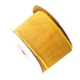 thumbnail image 1 of Imitation Linen Ribbon Wire Edge Linen Roll Diy, with Wire Edging 4cm Wide X 4.6m Natural Color For Christmas DIY Crafts And Holiday Decor Multicolored, Ribbon For Wedding Decor Wrapping & Crafts, 1 of 4