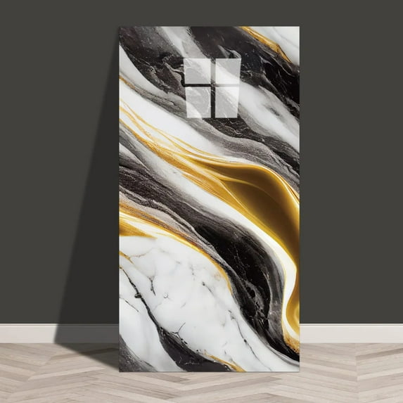 Imitation Marble Self-adhesive Wallpaper Kitchen Waterproof and Oil Resistant DIY Stickers Living Room Background Wall Wallpaper