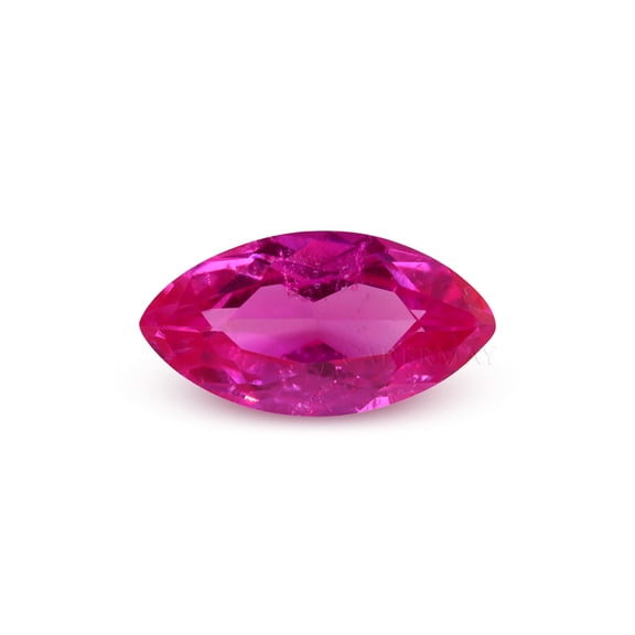 1 Piece Imitation Of Natual Created Ruby Lab Grown Rose Pink Ruby  With Inclusions 3ct 7x14mm Oval Shape Certified For Fine Jewelry Making