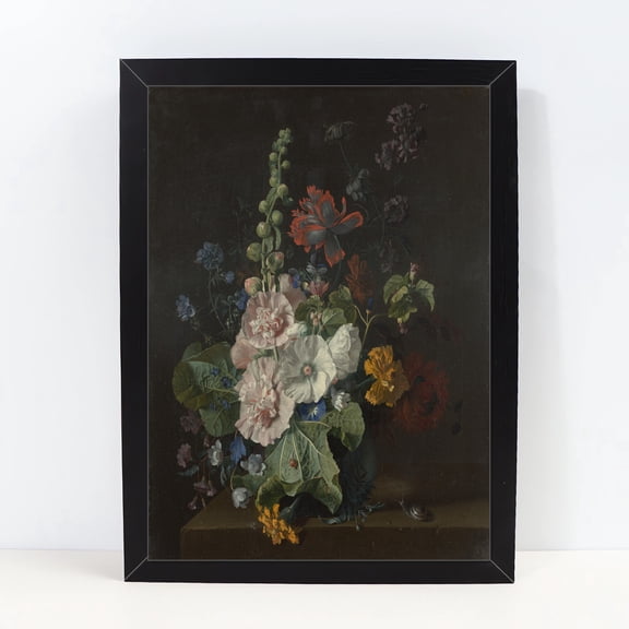 Imitation Oil Painting Printing Artwork Vintage Flowers Wall Art Home Room Decor Modern Abstract HD Prints Flowers Artwork Pictures for Living Room Wall Decor 1015,Multicolor,10X13 inches