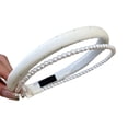 thumbnail image 1 of Imitation Pearl Hairband Lightweight Double-Layer Design Headband French Style Hair Hoop Soft Touch Versatile Outfit Accessory, 1 of 8