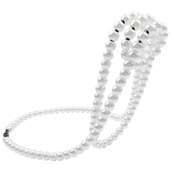 Imitation Pearl Necklace Wine Holder Suspension Bottle Rack Champagne Bracket