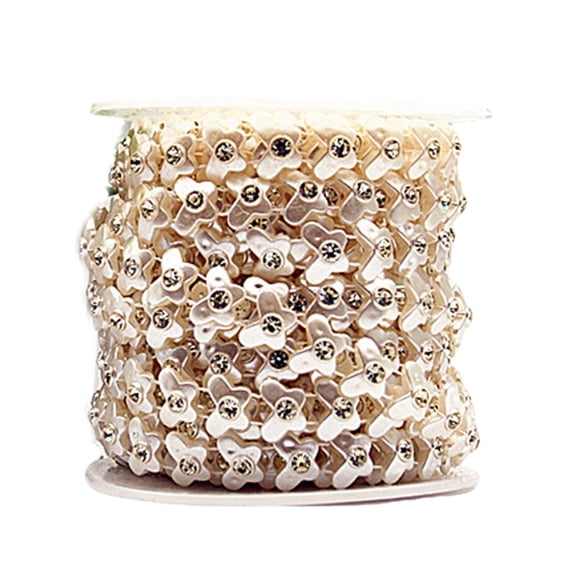 Imitation Pearls Bead Chain Artificial Pearls String Bead Garlands for Wedding