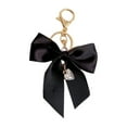 thumbnail image 1 of Imitation Pearls Ribbon Keyring Decors For Handbags Practical Alloy Key Holder Fashion Keychain Soft Bows Bag Pendant, 1 of 9