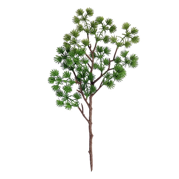 CIMAXIC Simulated Green Plants Artificial Pine Branches Green Plastic 1Pack