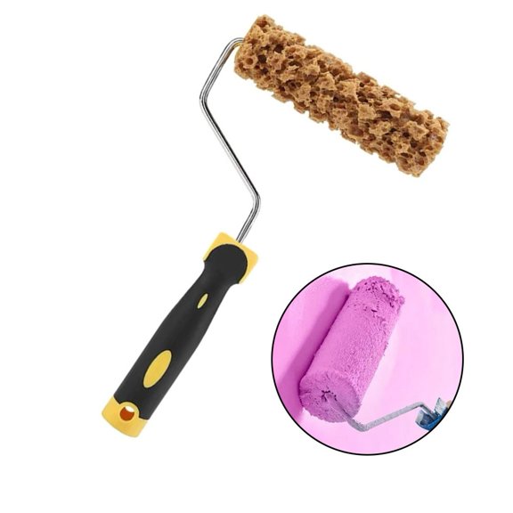 Imitation Seaweed Design Sponge Roller Tool to Achieve Unique Artistic Effects