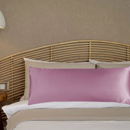 Imitation Silk Body Pillow for Adults Extra Long Comfort Support Full Size Cuddling