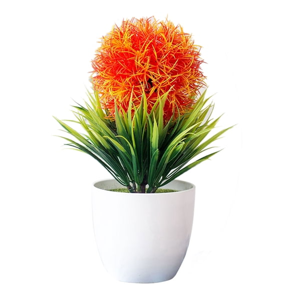 Imitation Snapdragon Flower Bonsai Delicate Exquisite Synthetic Artificial Balcony Flower Pot for Wedding