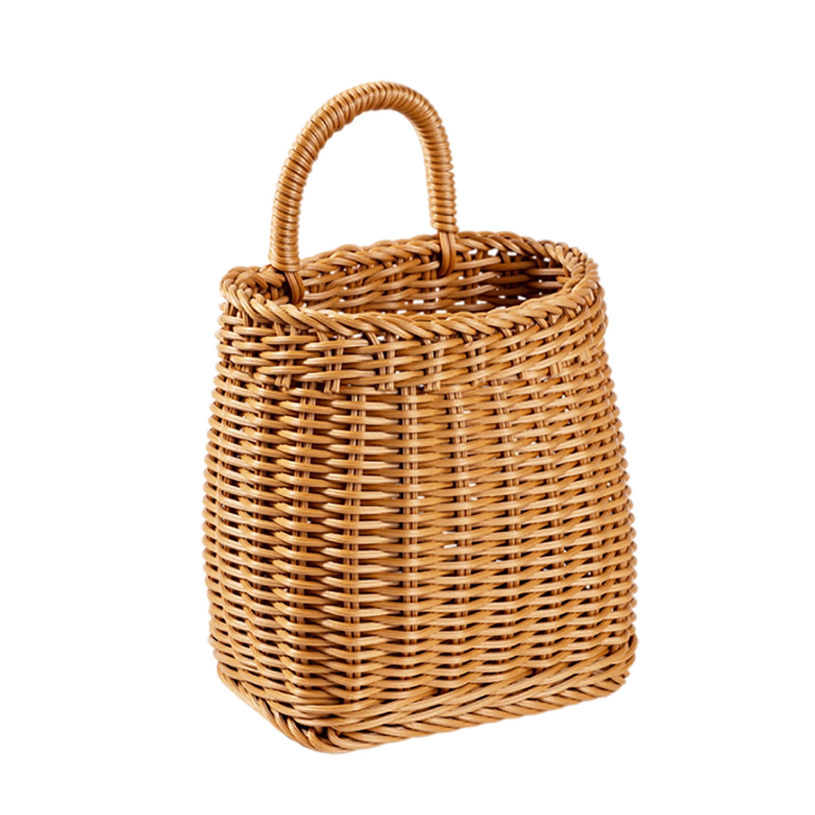 Imitation Vine Weaving Kitchen Garlic Storage Retro Wall Hanging