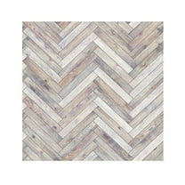 Imitation Wood Grain Tile Stickers Retro Brick Pattern Floor Stickers Self-Adhesive Waterproof Diy Wall Decals for Kitchen Bathroom Backsplash Living Room Home Decor, 10X10 Cm, 0.5 Mm , 20 Stickers