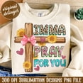thumbnail image 1 of Imma Pray For You , Religious, Christian Shirt, Bible Verse Shirt, Faith Shirt, Sunflower, Unisex S-5XL Hot Trending Shirt, Vintage Birthday Gift, 1 of 3