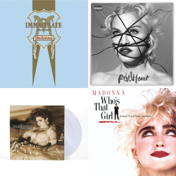 Immaculate Collection (2LP) & Rebel Heart & Like A Virgin & Who's That Girl Ost (Back 2 The 80S) (I)
