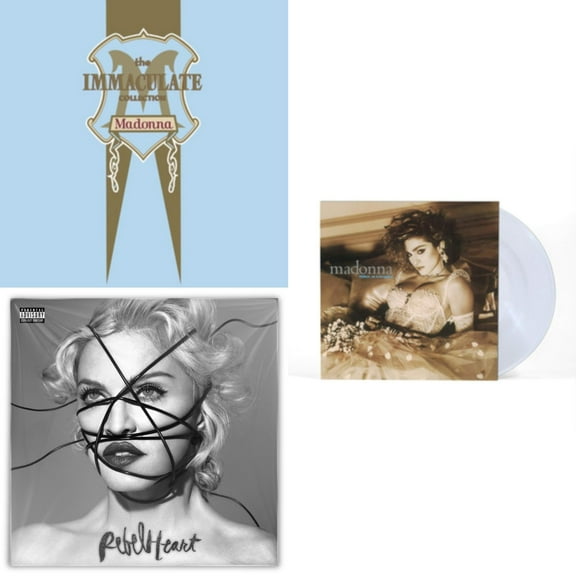 Immaculate Collection (2LP) & Rebel Heart & Like A Virgin
