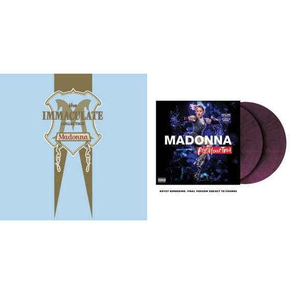 Immaculate Collection (2LP) & Rebel Heart Tour (X) (Purple Galaxy Swirl Vinyl/2LP)