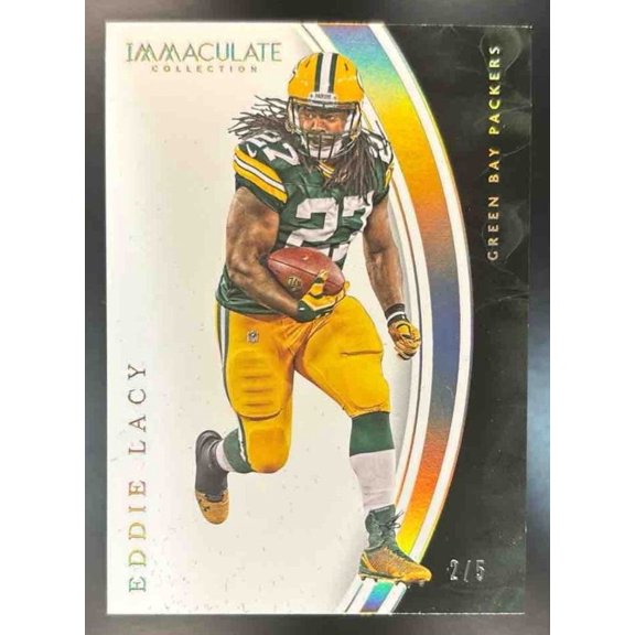 Immaculate Collection Base Gold Eddie Lacy #71 Panini Football Card Packers