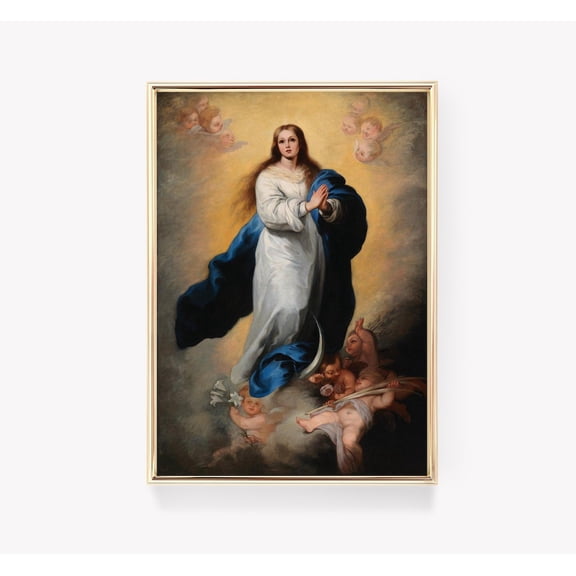 Immaculate Conception Murillo Angel Art