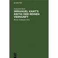 thumbnail image 1 of Immanuel Kant's Kritik Der Reinen Vernunft (Hardcover), 1 of 1
