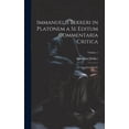 thumbnail image 1 of Immanuelis Bekkeri in Platonem a Se Editum Commentaria Critica: Accedunt Scholia; Volume 1 (Hardcover), 1 of 1