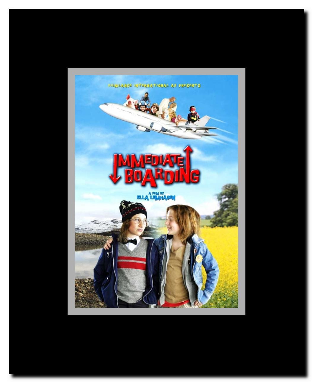 Immediate Boarding Framed Movie Poster