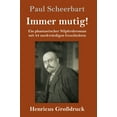 thumbnail image 1 of Immer mutig! (Großdruck) : Ein phantastischer Nilpferderoman mit 83 merkwürdigen Geschichten (Hardcover), 1 of 1