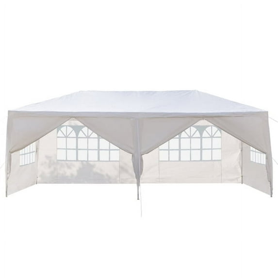 Immere Six-Sided Tent, PE Cloth White, 3m x 6m