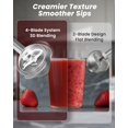 thumbnail image 1 of Immersion Blender Handheld, 5 in 1 Hand Blender, 12 Speed Stainless Seel Immersion Blender, Whisk, Chopper, Beaker, Beaters, 1 of 1