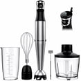 thumbnail image 1 of Boyun Daj Immersion Blender, 1100W 5-in-1 Hand Blender, Multi-Speed with 600ml Beaker, Chopper, Whisk & Milk Frother, Ideal for Soup, Baby Food, Sauces, Smoothies & Puree, 1 of 9