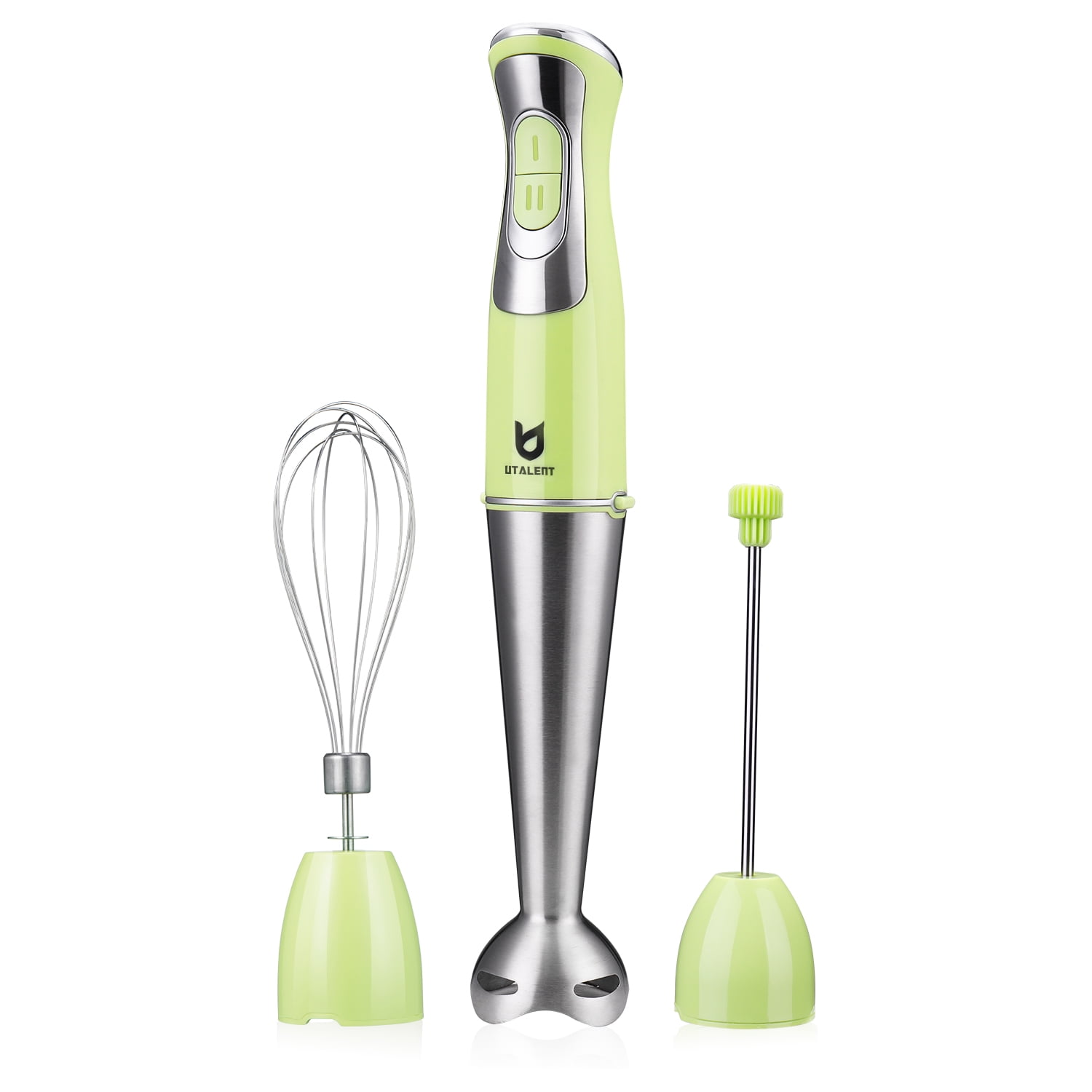 Immersion Hand Blender, Utalent 3-in-1 8-Speed Stick Blender with Milk  Frother, Egg Whisk for Coffee Milk Foam, Puree Baby Food, Smoothies, Sauces  and
