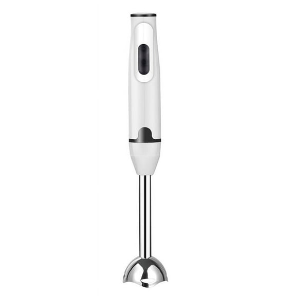 Immersion Hand Stick Blender Electric Food Vegetable Grinder Food Mixer Purees Smoothies Shakes Sauces US Plug White