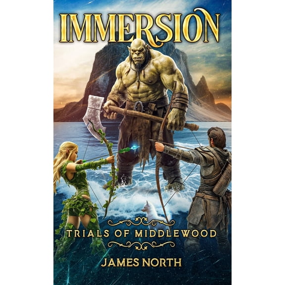 Immersion Immersion: Trials of Middlewood, a fantasy LitRPG Saga (Book 1), Book 1, (Paperback)