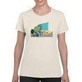 thumbnail image 1 of Immersive Experience T-Shirt Women -Wilfred Hildonen Designs, Female x-Large, 1 of 4