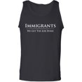 thumbnail image 1 of Immigrants We Get The Job Done Adult Tank Top, 1 of 3