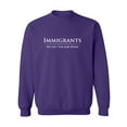 thumbnail image 1 of Immigrants We Get The Job Done Crewneck Sweatshirt, 1 of 3