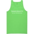 thumbnail image 1 of Immigrants We Get The Job Done Neon Tank Top, 1 of 1