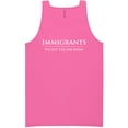thumbnail image 1 of Immigrants We Get The Job Done Neon Tank Top, 1 of 1