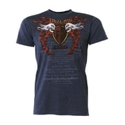 Immortal Crest MMA T-Shirt - Midnight Navy
