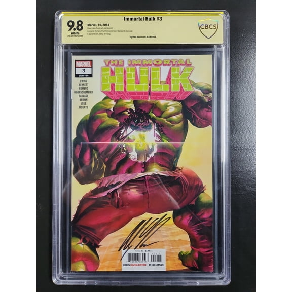 Immortal Hulk #3 - CBCS 9.8 Comic Book