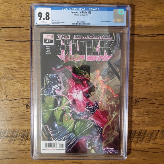 Immortal Hulk #43 - CGC 9.8 Comic Book