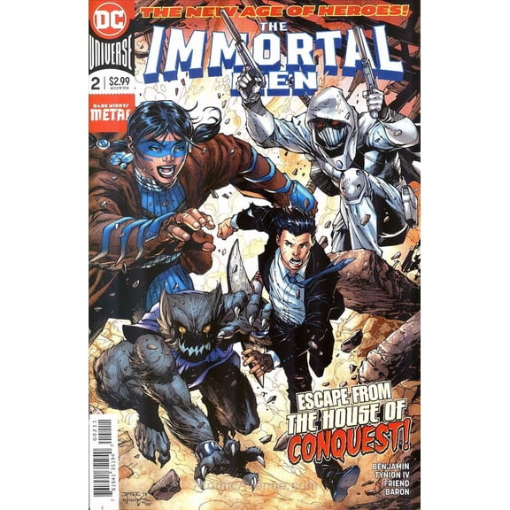 Immortal Men, The #2 VF ; DC Comic Book