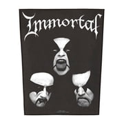 Immortal Men's Back Patch Black