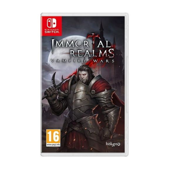 Immortal Realms Vampire Wars - Command one of 3 unique Vampire clans with distinctive units, powers and more - for NS Nintendo Switch