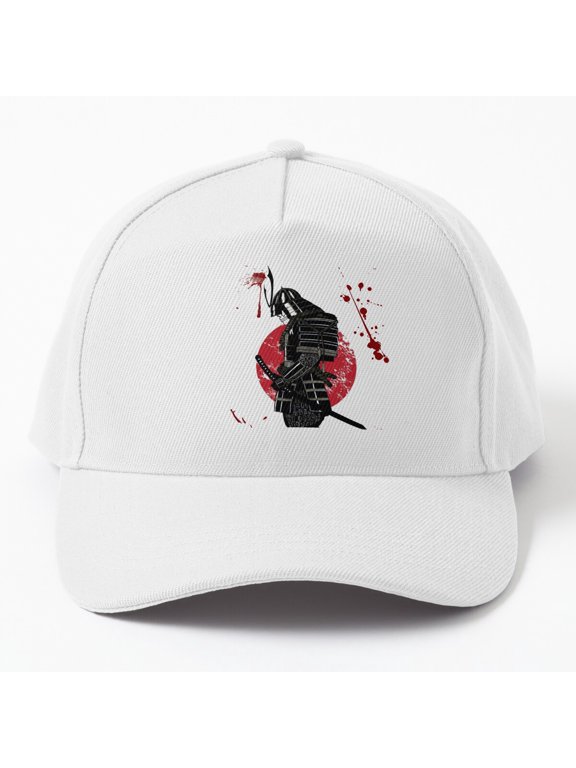 Immortal Samurai Warrior Baseball Cap, Japanese Fighter Graphic Design, Classic Hat