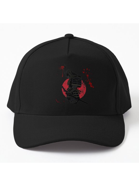 Immortal Samurai Warrior Baseball Cap, Japanese Fighter Graphic Design, Classic Hat